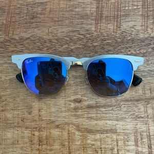 Club masters sliver and gold reflection